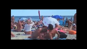 Public Beach Orgy