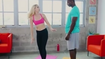 Yoga Step-Mom Sierra Nicole Loves Interracial Fuck