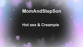 Cum dripping pussy Creampie Mom And Step Son