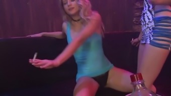 Lesbian hot Sex after a sexy Dance. 