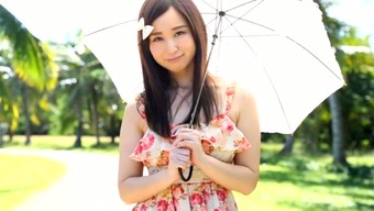 Adorable Asian girl Yumi Ishikawa looks like a princess