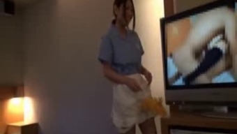 Oriental Hotel Maid Getting Fucked