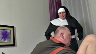 German Grandma Nun get Fucked with not dad in SexTape