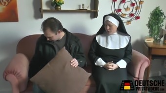 Nun with huge tits