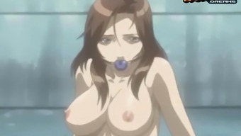 Hot Brunette Goes Hardcore With A Monster In An Anime Video