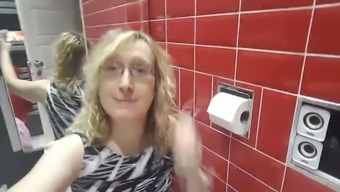 Lisa's Toilet Upskirt clip