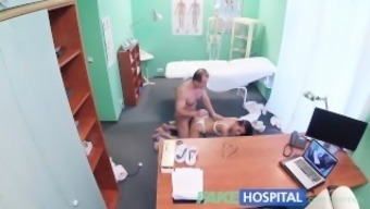 FakeHospital Doctor creampies sexy new nurse
