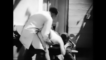 Vintage french group sex