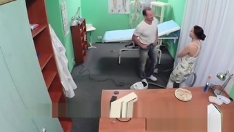 Real spycam sex from european hospital office