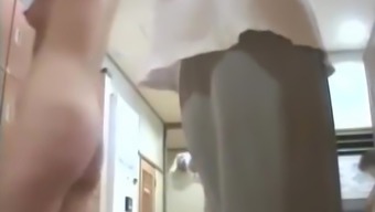 Secret camera on Japanese bathroom