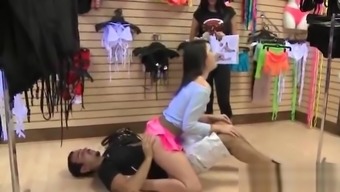 Sexy Teens Go Shopping For Naughty Panties