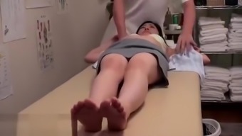 Japanese most pervert massage with hot Milf