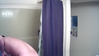 Hidden cam in the shower 2