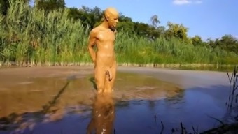 Naked Mud Swimming (1)