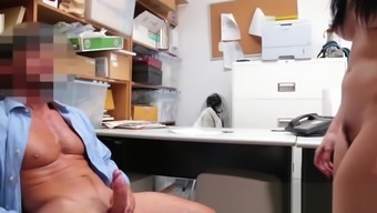 Alex Harper Gets Banged In Office For Stealing
