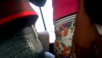 Bus Grope and touching ass
