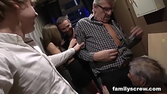 Horny Family Visits Swingers Club 