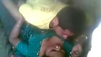 Indian aunty fucked by nephew in picnic