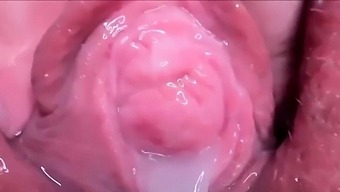 Incredible Open Pussy Closeup Ejaculation in HD
