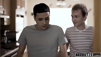 PURE TABOO, 2 Step-Brothers DP Their Step-Mom 