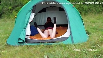 Sweet Angelina In Sweet Nudist Ginger In The Tent