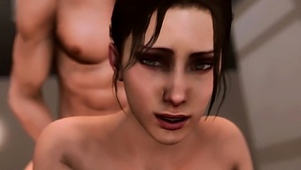 Video Games Characters Gets Rough Fuck and Creampied