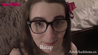 Nerd Teen Victoria - My First Creampie Video