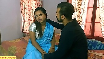 Desi hot bhabhi having sex secretly with houseowner son!! Hindi webseries sex