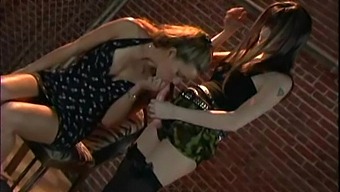 Closeup video of kinky lesbian sex with small tits Cynara Fox