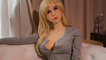 Busty sex doll Petite young blonde waiting for your cumshot