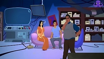 Horny Stepson Fucks Desi Stepmom - Desi Hindi Chudai Audio - Stepmom hardcore - Big Cock Stepson - Animated Cartoon Porn