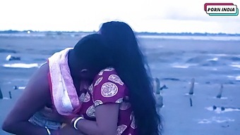 Indian wife gives oral pleasure and gets her natural ass pounded by stepbrother